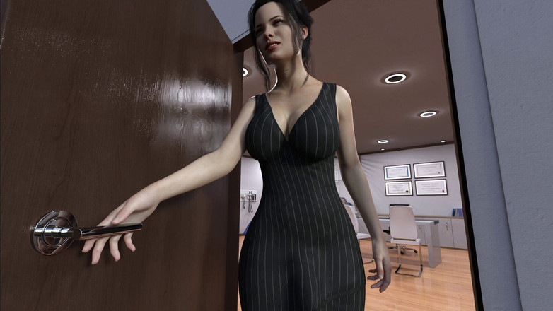 Trans Maaya: Teasing the Futa Doctor Kelly Inside the Office