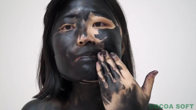 Cocoa Soft: 私のアジアの肌とオナニーの黒い色