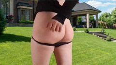 8 Pretty Bubble Butt Sweet Blonde Ass in Gothic Skirt thumbnail