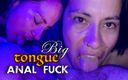 GinaRolling: Пристрасний язик трахає дупу