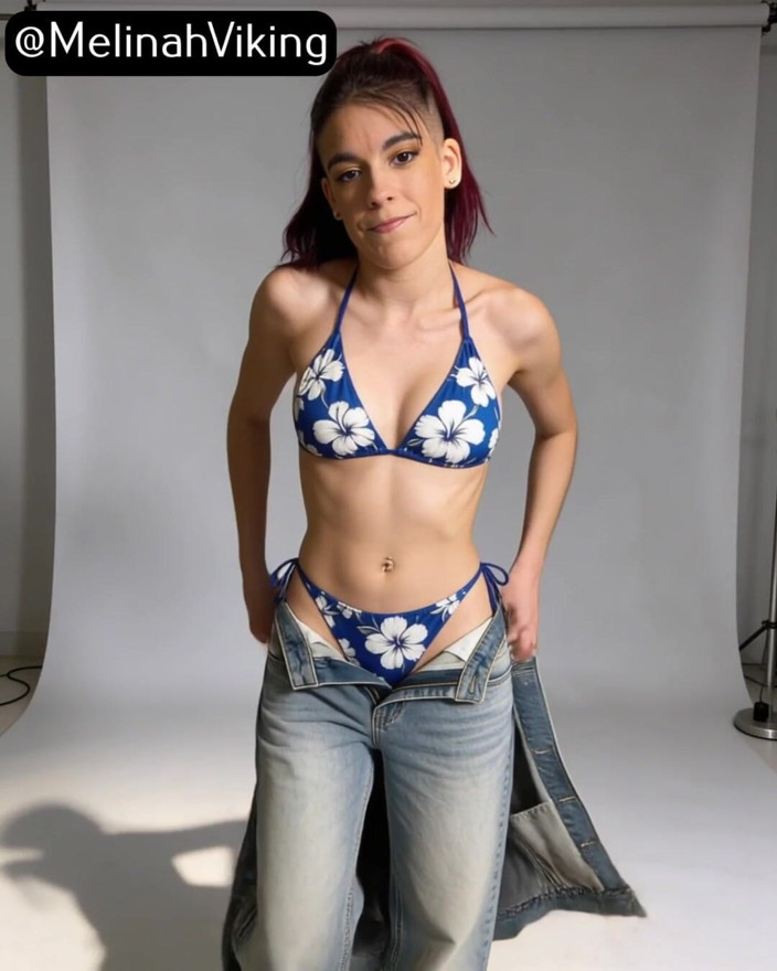 Melinah Viking: The Denim Strip