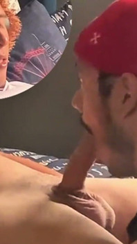Ben Roomie Latino'ya derin bir boğaz yapıyorum!