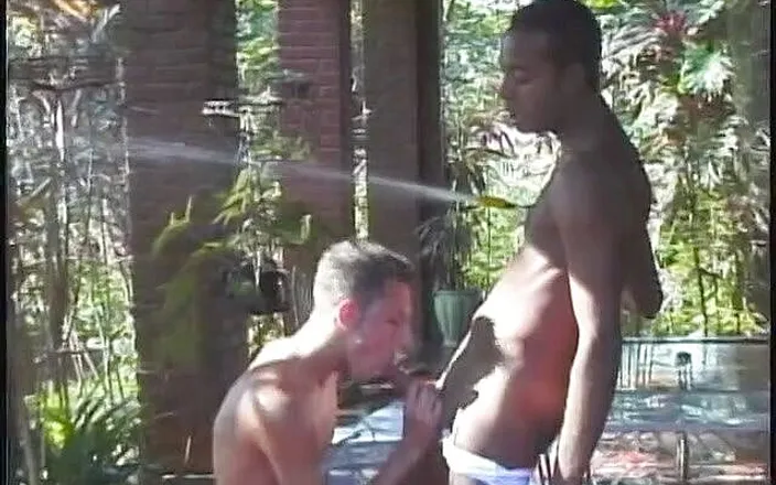Bad Boyz: So good anal bang after washing the terrace