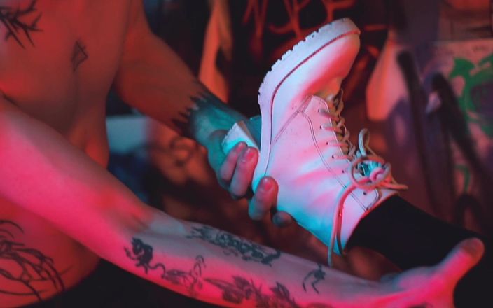 Quente club: Nath Wolowski và Mon_brule thể của họ như là đối tượng...