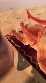 Coppia che fa sesso sulla spiaggia | Parodia di warcraft