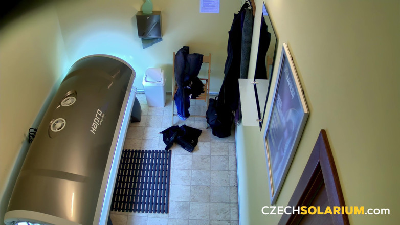 Czech Solarium: Czech Solarium 49: MILF’s Short Hair and Big Tits Steal the...