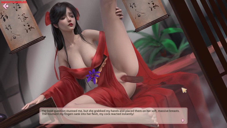 Naughty gameplays: Kozatá Asijská Manželka Má Vystříkanou Kundičku - Romantika 02 3D Hentai Porno Hra