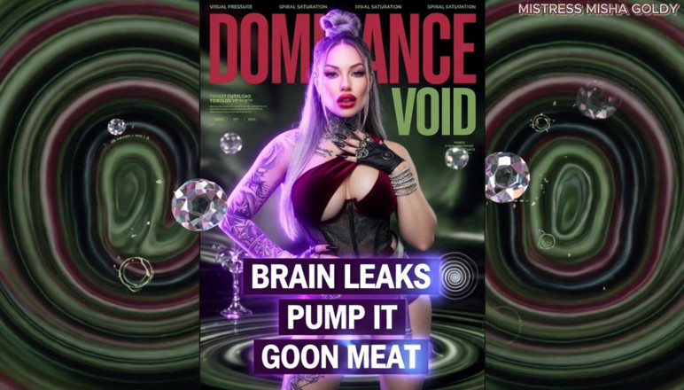 Goddess Misha Goldy: My Goon Cult Initiation: Brain-melt Visual Overload