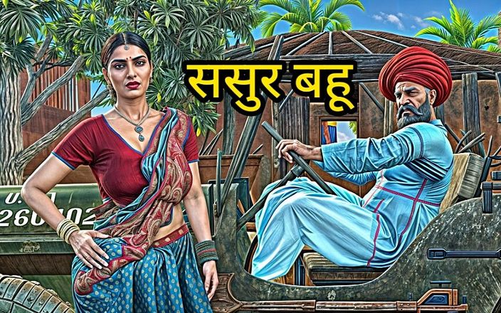 Piya Bhabhi: 義父は義理の息子が家を留守にしているのを利用して、義理の娘を激しく犯した。