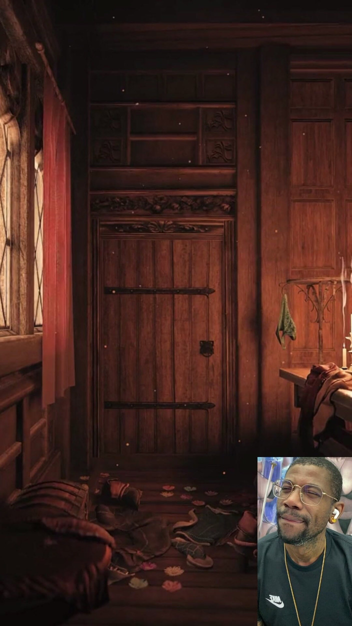 Good news media: Versaute triss nimmt einen harten gooner-schwanz hinten in ihrem huren-mund...