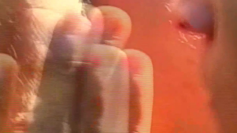 SHEMALE RETRO FUN: Insatiable Blonde 18yo Drains Transsexual Cock Outdoors