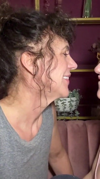 Stepmother Stepdaughter Kissing Asmr Mouth Sounds Kissing Sounds Sexy Kissing Lesbian Older Younger Age Gap