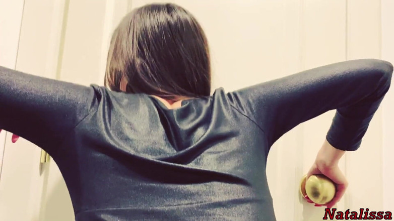 Natalissa: I don't care if we get caught - risky fuck