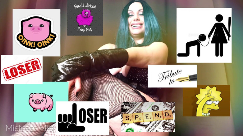 Goddess Misha Goldy: Cuvintele Findom te fac să fii tare ca naiba! Toate...