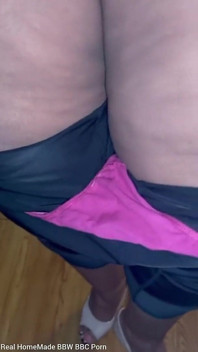 Walking Around Desperate for Pee Pissing on My Pants