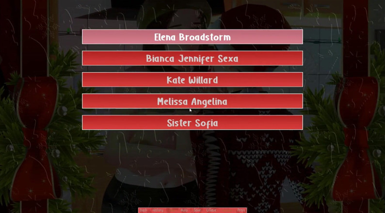 Cumming Gaming: Obegränsad jul [Xmas Hentai porrspel], avsnitt.1. Otrogen mot min flickvän med...
