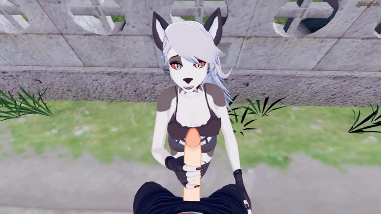 Hentai Smash: POV jebanie Loona piesek o ścianę, aż ona orgazmy - szef Helluva...