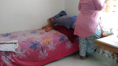 Aria Mia: Desi Priya Tied Her Hands and Feet and Fucked Her(pizza...