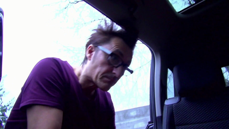 Pornstars fucking Japan Style: Sexy blonde pierced mature fucked in car