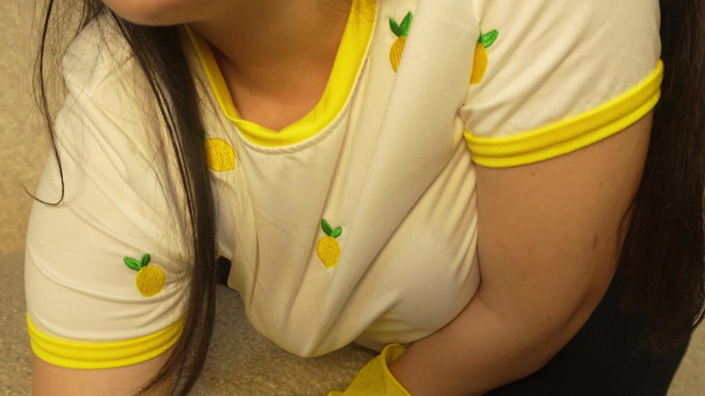 AmayaMori: Giantess Stepsister Humiliates Tiny Stepbrother Giantess Stepsister Has a Yellow...