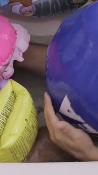 Şişme şişme banyo