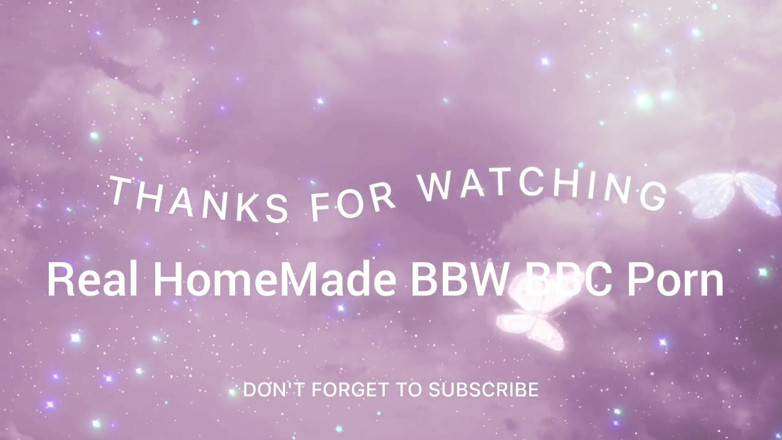 Real homemade BBW BBC porn: WildEnglishBBW BBC Nata4sex sponning anal ficken, meine muschi abspritzen