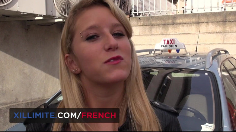 French girls at work: French small boobs teen Kelly Pix