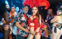My Bang Van: Hete carnaval anale groepseks feestorgie