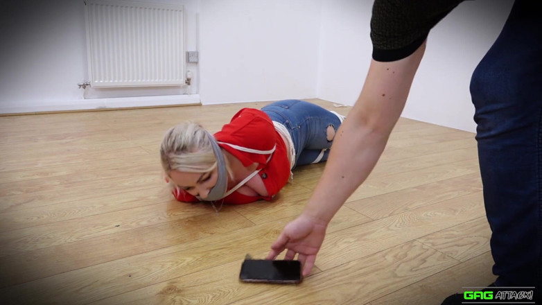 Gag Attack: Penny Lee - Hogtied