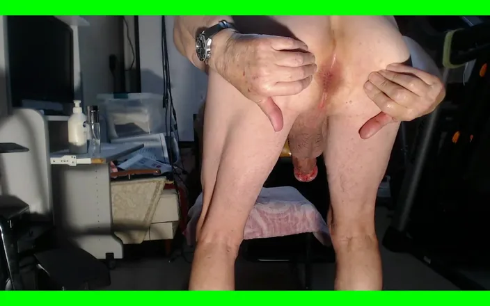 UncleK: 2024 Gay Daddy Solo Masturbation and Cum