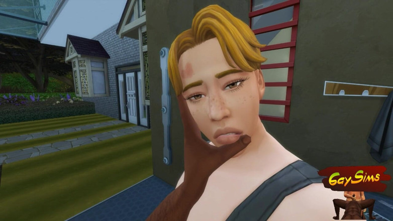 Dirty gay Sims: Feminizace a Manžel Se Stane Děvkou BBC