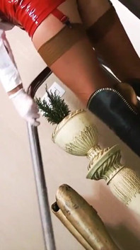 Vaccuming v latexu