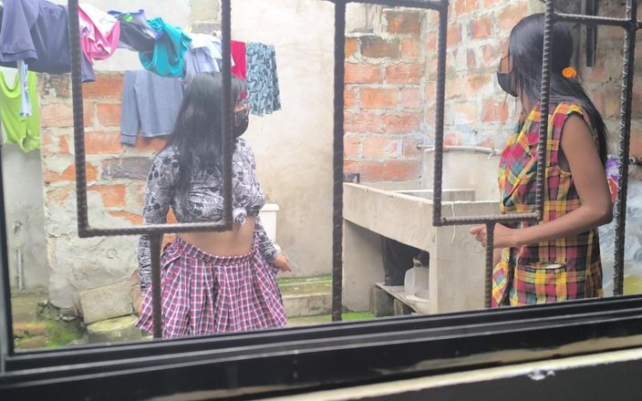 NEGRITA SEXY: Esmer komşum dans etmemi izliyor