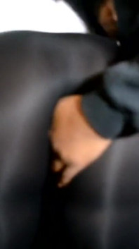 Fingering Dirty Diana pussy from behind