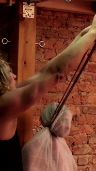 Bound and Punished: Slave Slut Wrapped Tight in Hardcore BDSM Torment