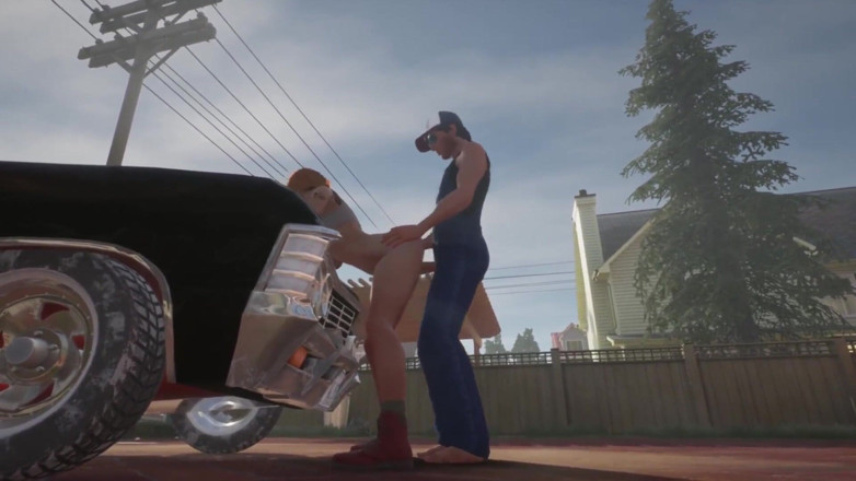 Wraith ward: Girl Fucked on a Chevy Impala: 3D Porn