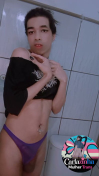 Carla - Trans Girl Cocky Naked Slut