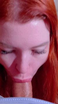 Wifebucket Amateurs - My Wifey Is a Redhead Hottie Who Eats Me in Bed