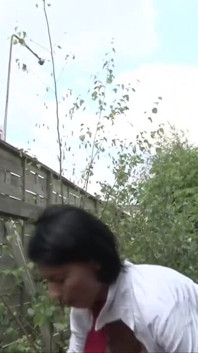 Outdoor anal fuck for college babe