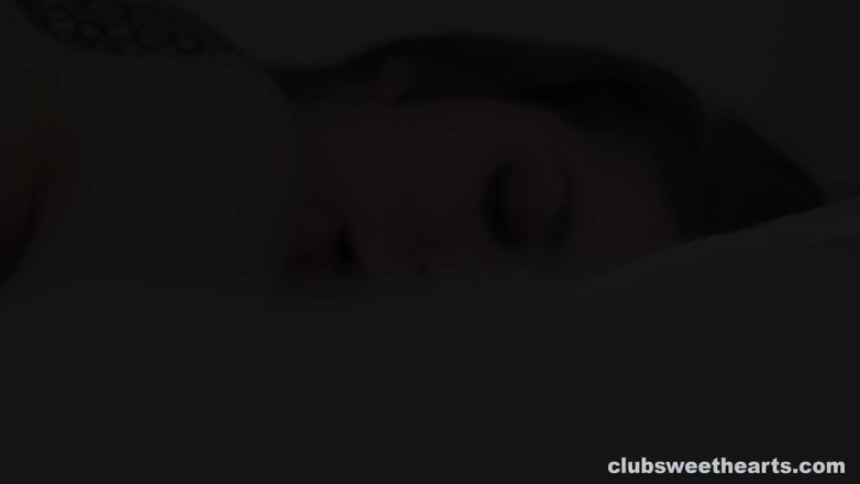 Club sweethearts: Petite Teen Finger Fucks Her Twat