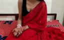 Saara Bhabhi: 印地语性爱故事角色扮演 - 印度妻子有很棒的操逼