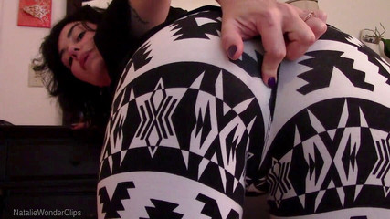 Natalie Wonder: Uctívání zadku, škádlení a odmítnutí mého odpustného zadku