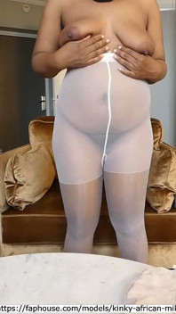 Morning Massage in Pantyhose on the Table