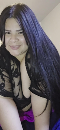 Beautiful Chubby Girl Alone at Home