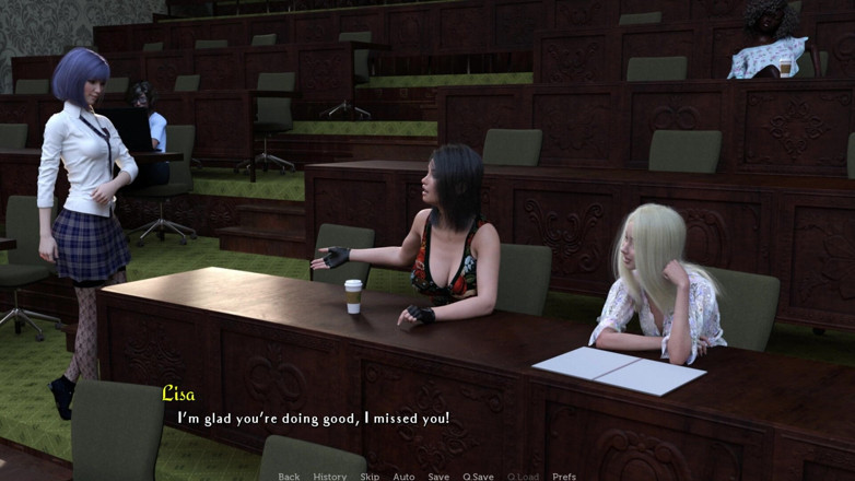 TransLure: Having a Hard Time Fg 3 - Jane Meets Her Crush Lisa...