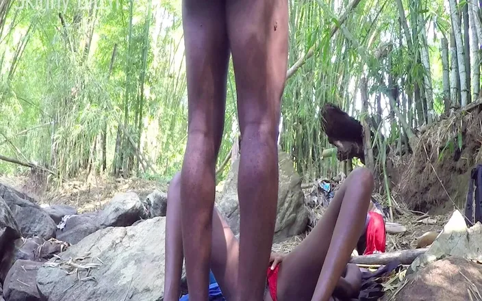 Skinny Bitch: Sex in the Forest at Camp