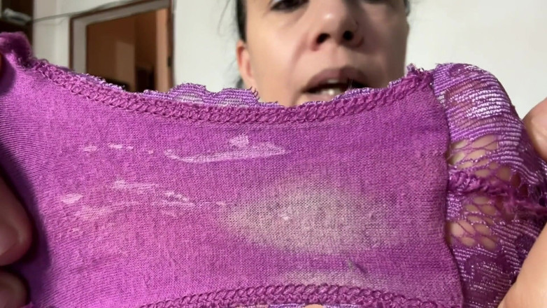 Bergami Melissa: Dirty Panties Lick Pig