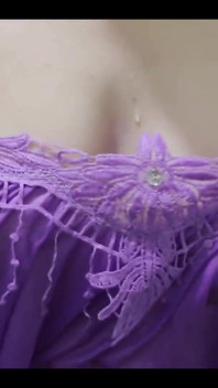 In the Bathroom Indonesian Transparant in Shiny Satin Lingerie Perfect Body Big Ass Tease