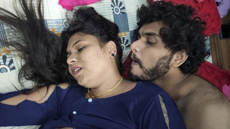 Vaishnavysharunraj: Blue Top Removal Hot Romance, Lip Loc, Boobs Suck and...