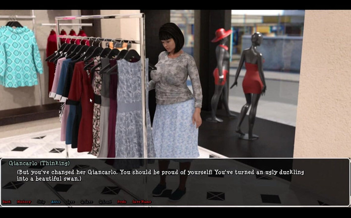 EroticKrisso: Lily of the Valley - Nevlastní máma nakupování se svléká ve...